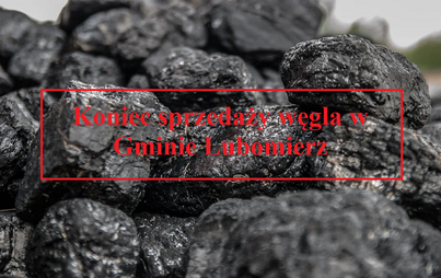 Zdjęcie do Koniec sprzedaży węgla w Gminie Lubomierz