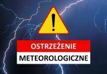 Zdjęcie do Ostrzeżenia meteorologiczne: Burze z gradem!